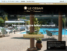 Tablet Screenshot of lecesar.fr
